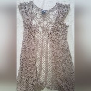 Crochet vest